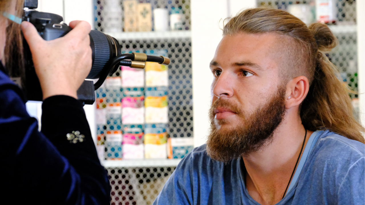 Iridology page client image